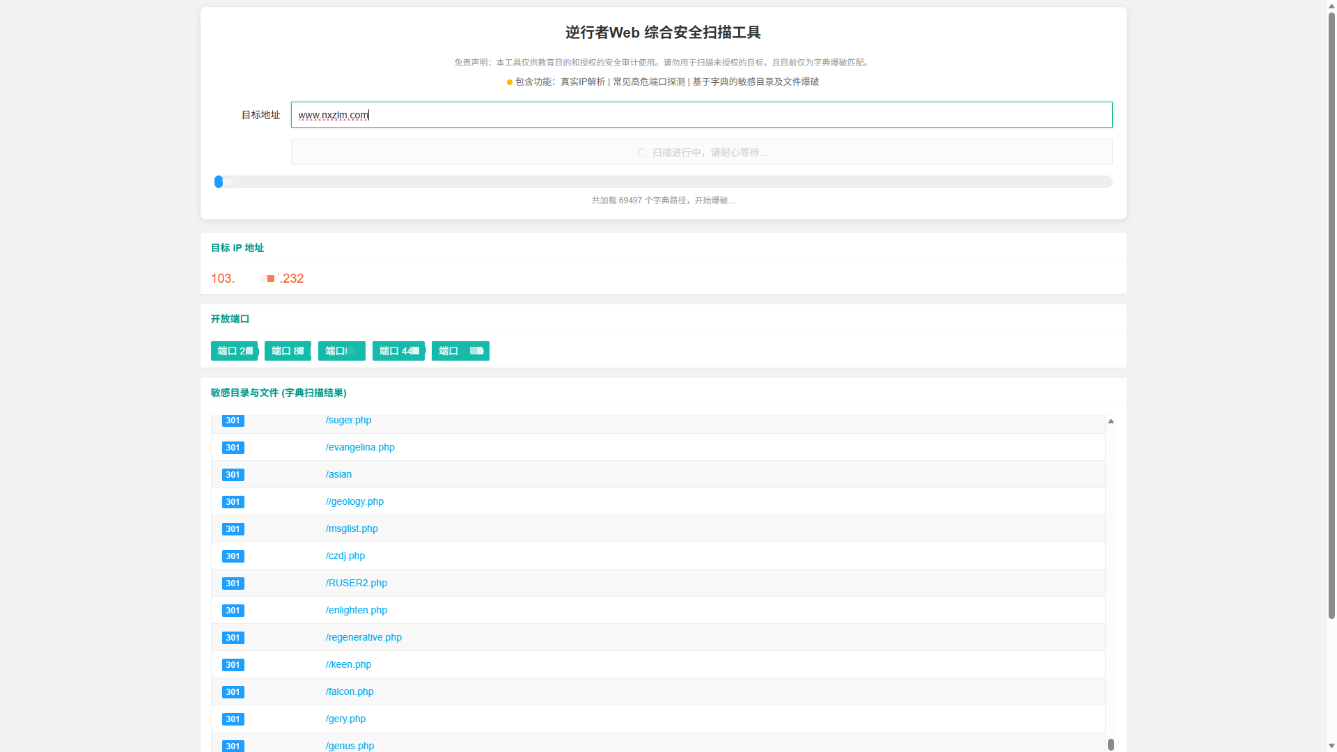 用python写了一个在线扫描工具-989论坛